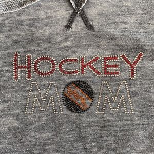 Hockey mom hoodie!